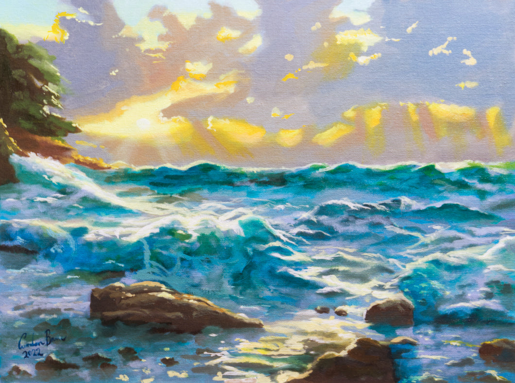 Ocean Tranquillity - original painting