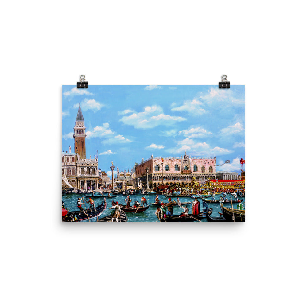 Venice of Canaletto fine art print