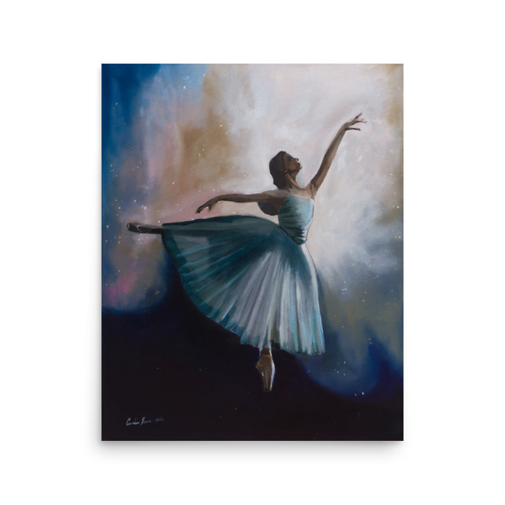 A Young Ballerina print