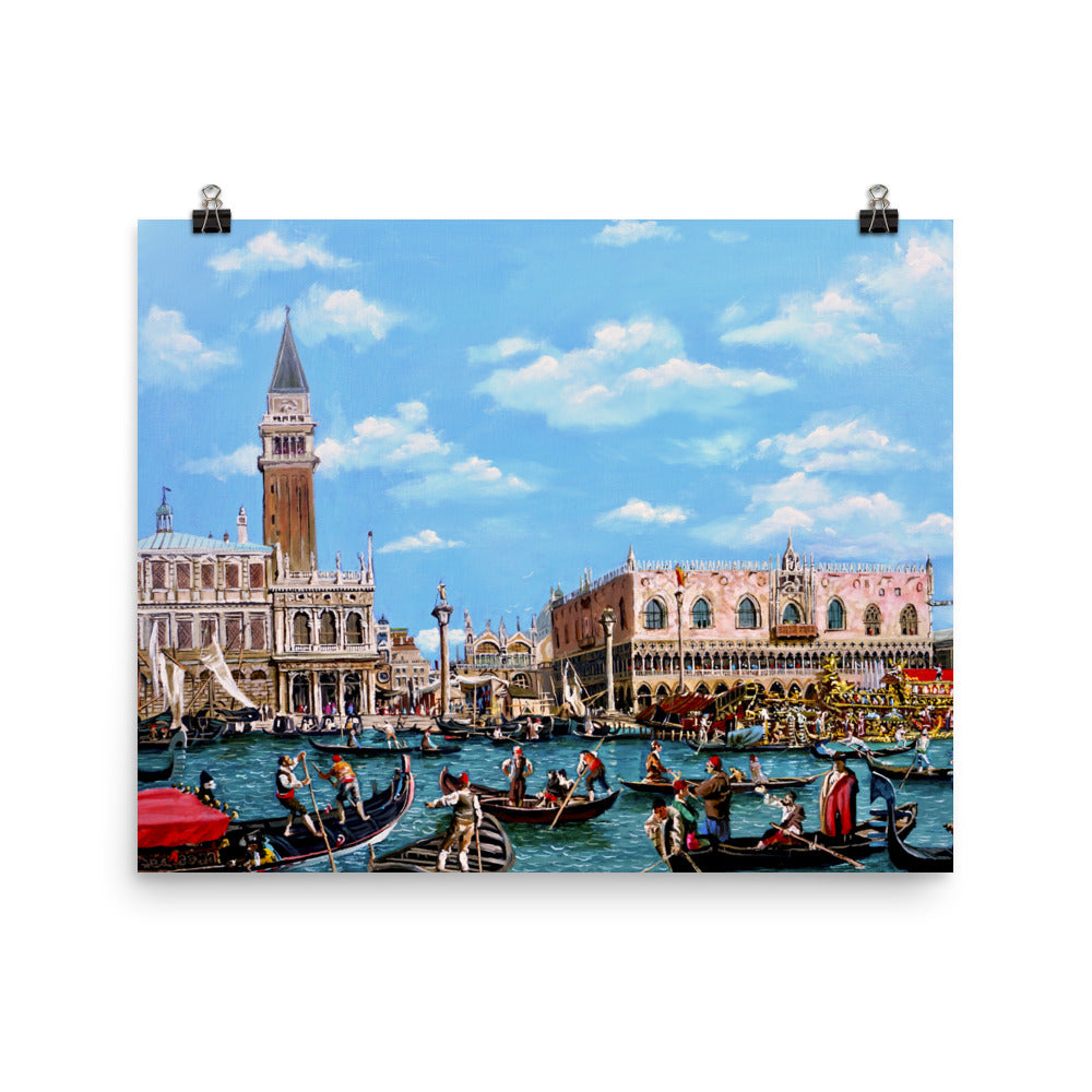 Venice of Canaletto fine art print