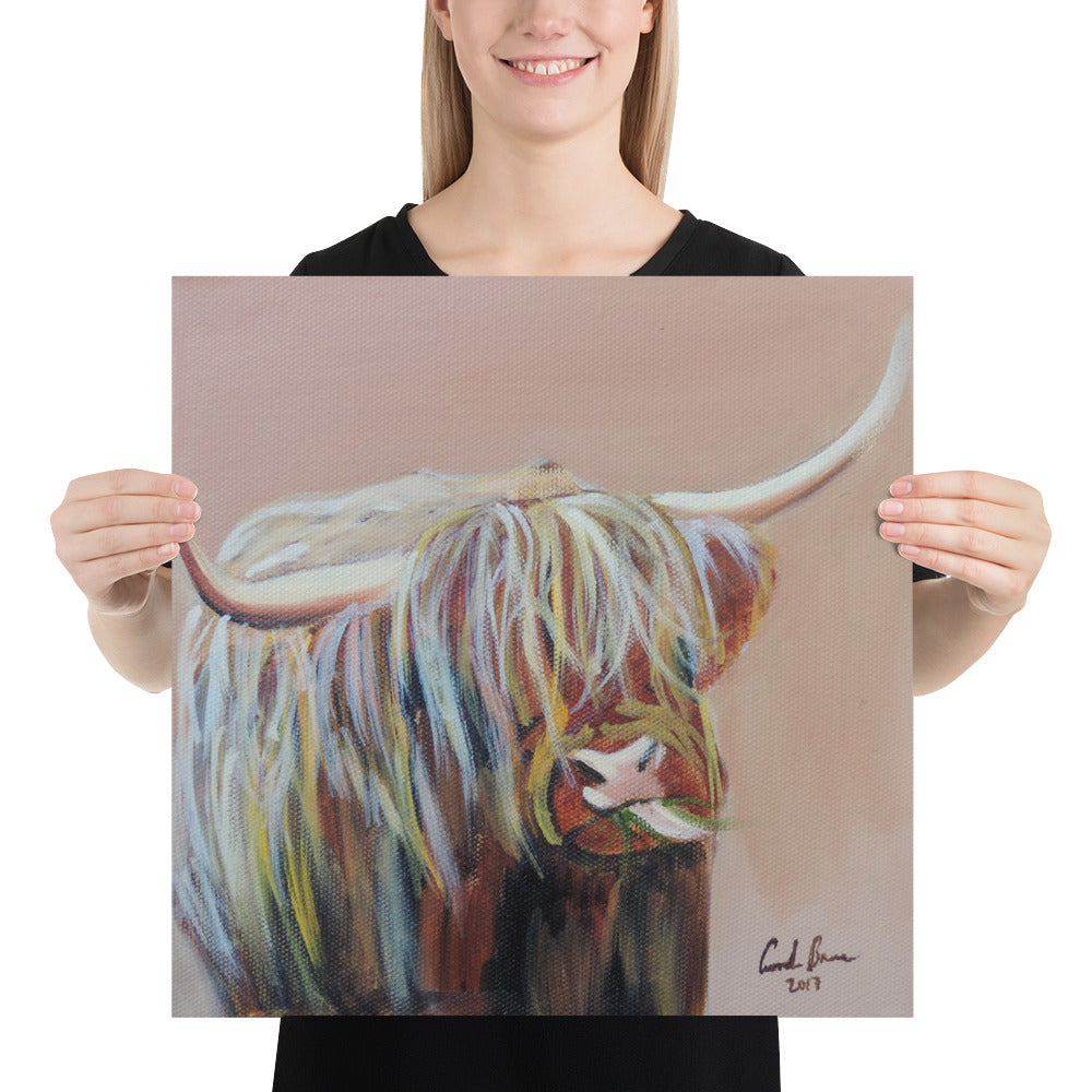 Highland cow print