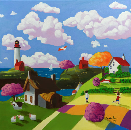 Spring coast - original painting